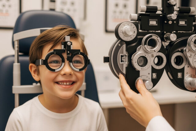 stk child eye exam